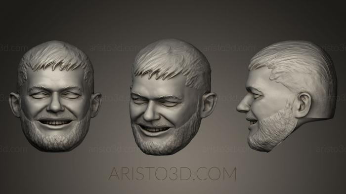 Busts and bas-reliefs of famous people (BUSTC_0189) 3D model for CNC machine